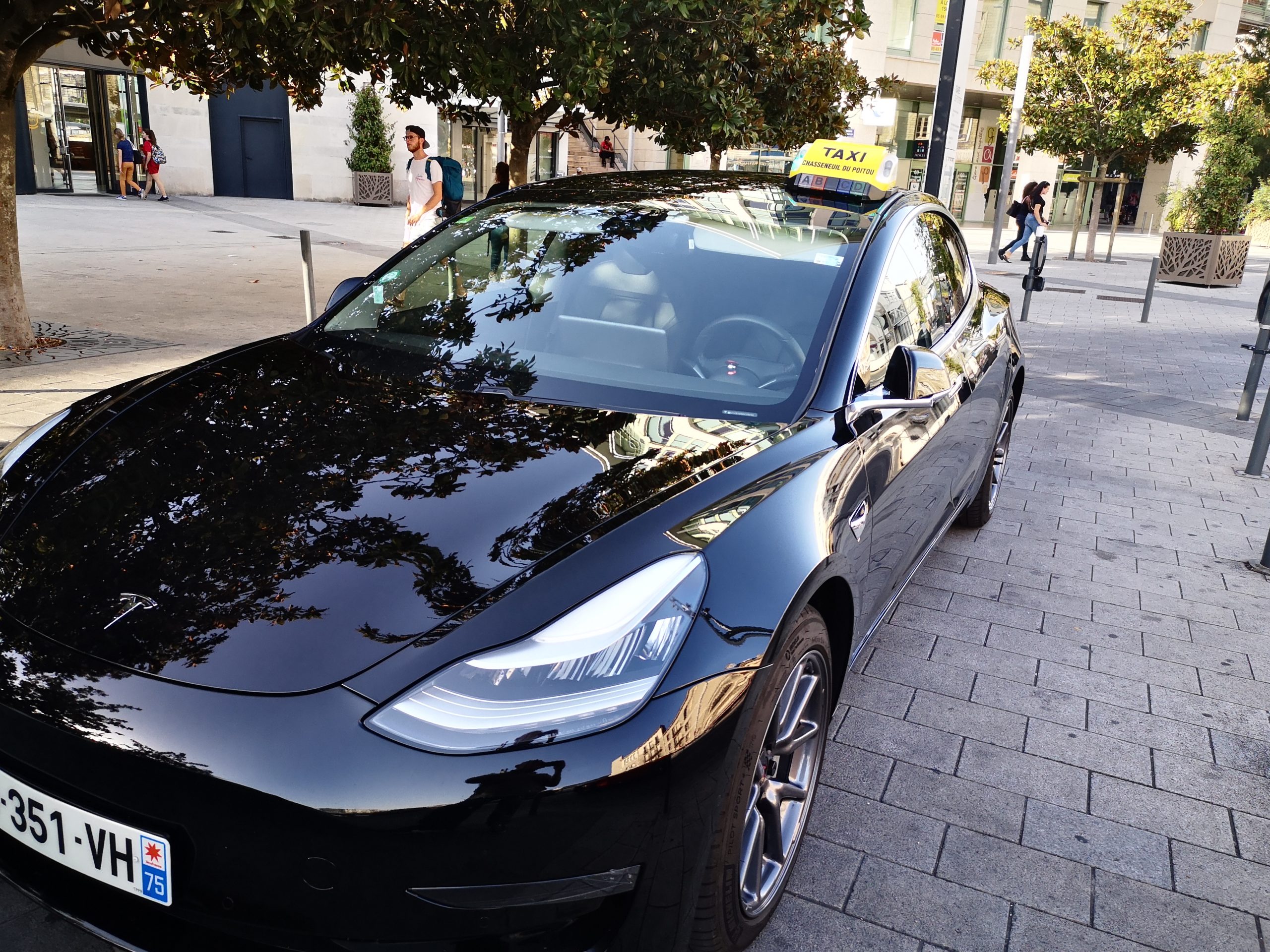Réserver le véhicule : " Tesla "